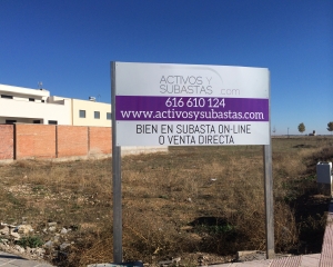 Subasta online de SOLAR en Carrión de Calatrava. Parcela 20 de la manzana 4 del SECTOR SR-4