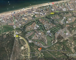 Subasta online de suelo urbanizable Plan Parcial, Ampliación Campo de Golf, Lepe, Huelva. 31.843 m2