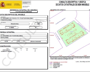 Subasta online de Plaza de garaje nº 22 bloque A, complejo residencial playa ballena II