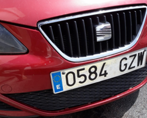 Subasta online de SEAT IBIZA. MATRÍCULA 0584GZW.